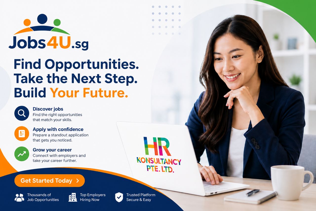 Professionals exploring job opportunities on laptop